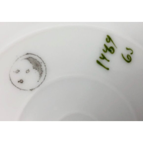 Marx And Gutherz Carlsbad Austria Ceramic Floral Salad Dessert Plate Vintage - Picture 5 of 6